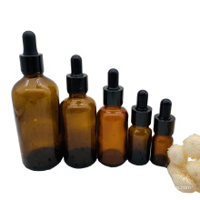 Free Sample Amber Glass Dropper Bottles For Essential Oil 10ml 30ml